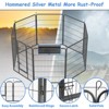 Bencmate Pet Crates and Houses Secure Portable Pet Fence, Pet Exercise Pen for Outdoor, for Outdoor Adventures Home Use, Black, 32"*32"*40" - 3 of 4