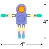 ArtCreativity 3 in 1 Robot Fidget Spinner Pop It Toys (Set of 12) - 4 of 4