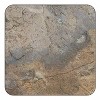 Pimpernel Earth Slate Coasters - Set of 6 Faux Stone Cork Backed Drink Mats with Natural Texture - Heat Resistant Wipe Clean Table Protectors - 2 of 4