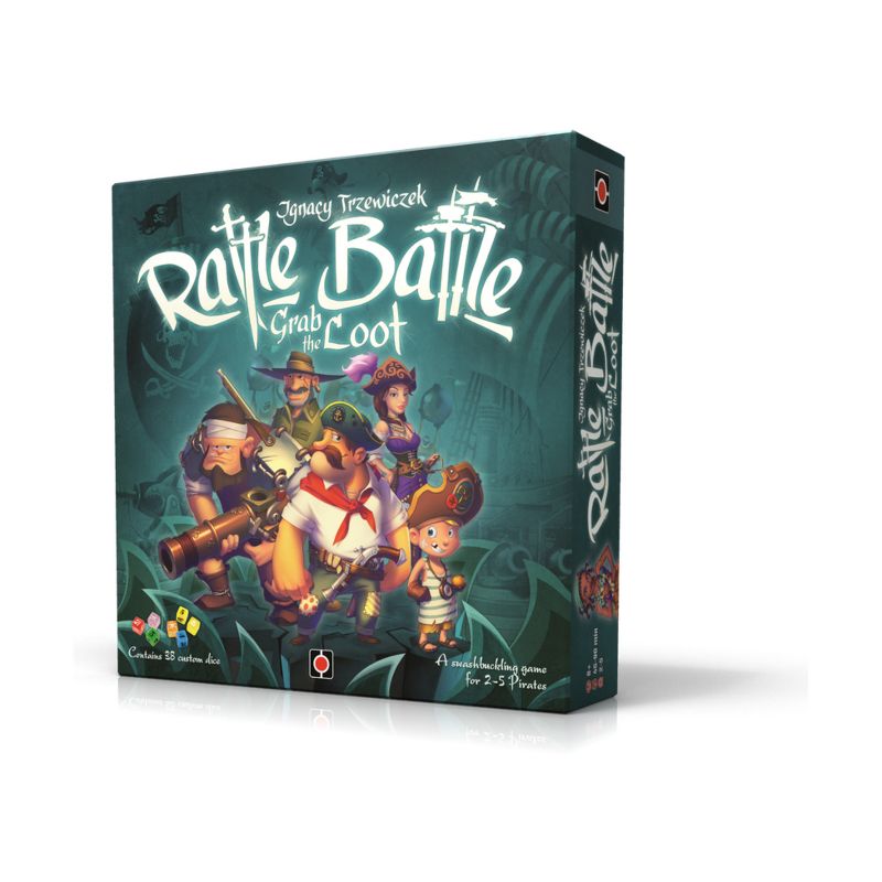 Rattle, Battle, Grab the Loot Board Game, 1 of 3