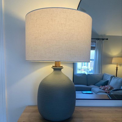 Hearth and Hand Resin Table Lamp selling Gray NEW