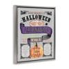 Stupell Industries Halloween Fright Night Carnival Sign Floating Frame Canvas Art - 2 of 4