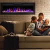 80" Recessed Electric Fireplace with WiFi & Remote, Wall-Mounted Smart Heater with 12 Flame Colors for Living Room & Bedroom - 4 of 4
