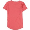 bar III Womens Keyhole Basic T-Shirt - 2 of 2
