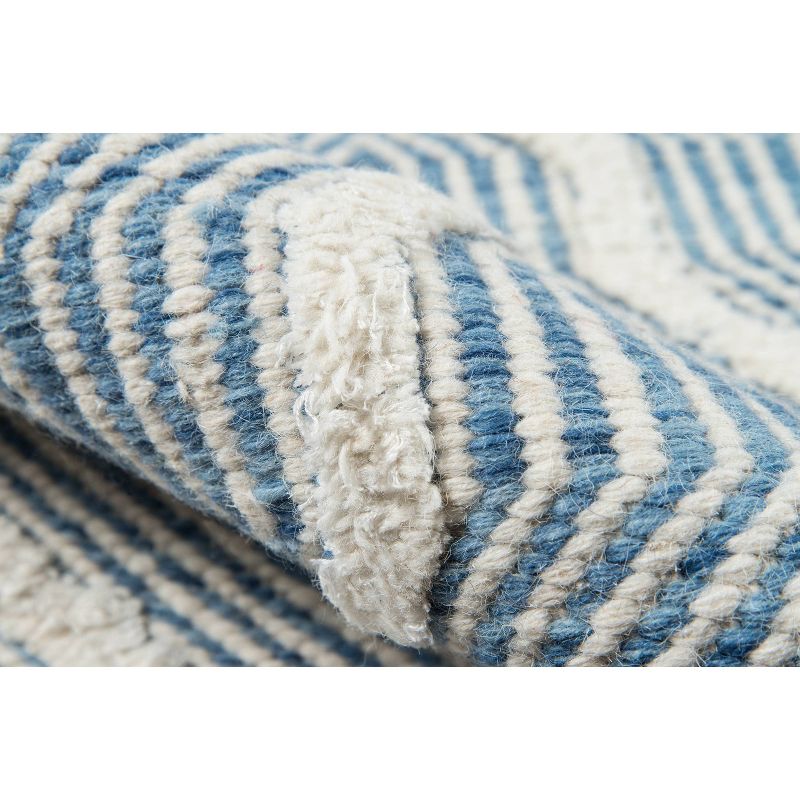 Langdon Prince Hand Woven Wool Area Rug Blue - Erin Gates by Momeni, 5 of 9