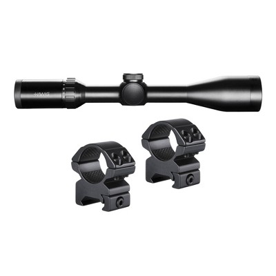 Hawke Vantage SF 3-12x44 SF 1/2 Mil Dot Riflescope with Medium Riflescope Rings