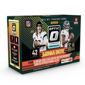 2024 Panini NFL Optic Donruss Football Trading Card Mega Box - 1 of 3