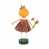 Lori Mitchell 6.25 In Pumpkin Spice Fall Autumn Gourd Figurines - 2 of 3