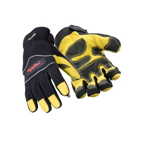 Refrigiwear Herringbone Grip Work Gloves With 3-finger Dip (medium