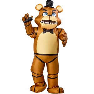 Rubies Kids' Five Nights At Freddy's Freddy Fazbear Inflatable Costume- One Size Fits Most - 1 of 4