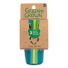 The First Years GreenGrown Reusable Spill-Proof Straw Toddler Cups - Blue - 3pk/10oz - 3 of 4