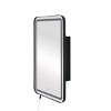 21"x34" Rectangle Mirrored Medicine Cabinet Arched Recessed Medicine Cabinet With Mirror And LED,Bathroom Mirror-The Pop Home - 4 of 4