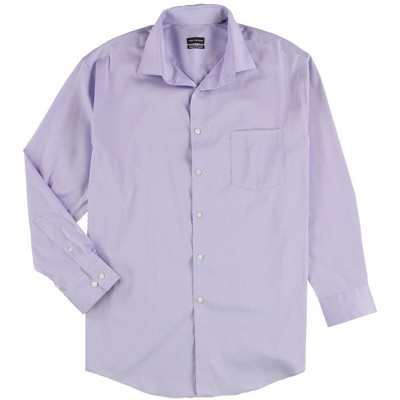 Van Heusen Mens Stretch Ultra Wrinkle Free Button Down Dress Shirt
