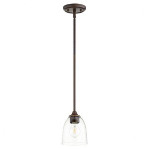 Quorum Lighting Jardin 1-Light Pendant, Oiled Bronze, 5.5W, 6.5H - 1 of 1