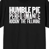 Humble Pie Rockin' The Fillmore Men's Black Short Sleeve Crew Neck Tee - 2 of 3