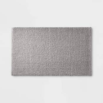 Cawo Two Tone Luxury Bath Mat Sand 33 in Mats and Rugs