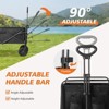 Snynuxx Collapsible Folding Wagon Cart For Camping & Shopping - 4 of 4