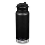 Klean Kanteen 32oz TKWide Insulated Stainless Steel Water Bottle with Twist Straw Cap - Black