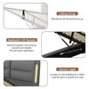 Queen Size Upholstered Platform Bed with Lift Up Storage and Sensor LED Lights - 4 of 4