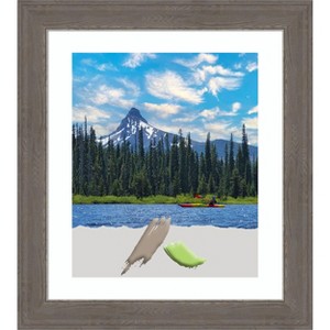 Amanti Art Alta Brown Grey Picture Frame - 1 of 4