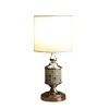 MAYEERTY 23inch Rose Gold Bohemian Glass Mosaic Modern Table Lamp for Living Room - 3 of 4