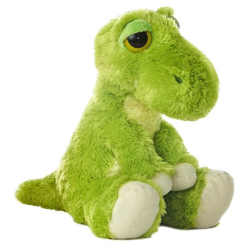 Aurora Dreamy Eyes 10 T Trex Green Stuffed Animal