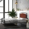 Platform Bed Frame with Wooden Headboard & Under-Bed Storage,Heavy Duty Metal Frame,No Box Spring Needed, Noise Free,Easy Assembly for Bedroom - 3 of 4