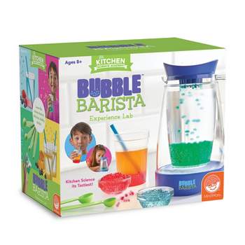 MindWare Kitchen Science Academy Bubble Barista Drink-Making Kit for Ages 8 and Up