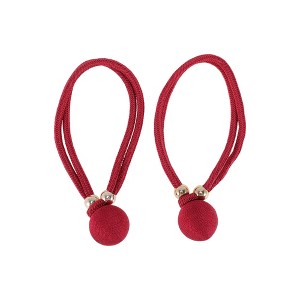 Unique Bargains Wrapped Ball Curtain Tieback Polyester 2 Pcs - 1 of 4