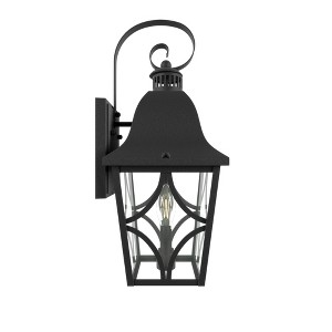 SEVOBAL Outdoor Wall Lights Waterproof Exterior Sconce with Clear Glass for House Garage Front Door and Porch Installation , Brown , 10.4"*9.83"*18.9" - 1 of 4