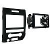 Metra® Double-DIN Installation Kit for 2009 through 2014 Ford® F-150 in Black - 2 of 4