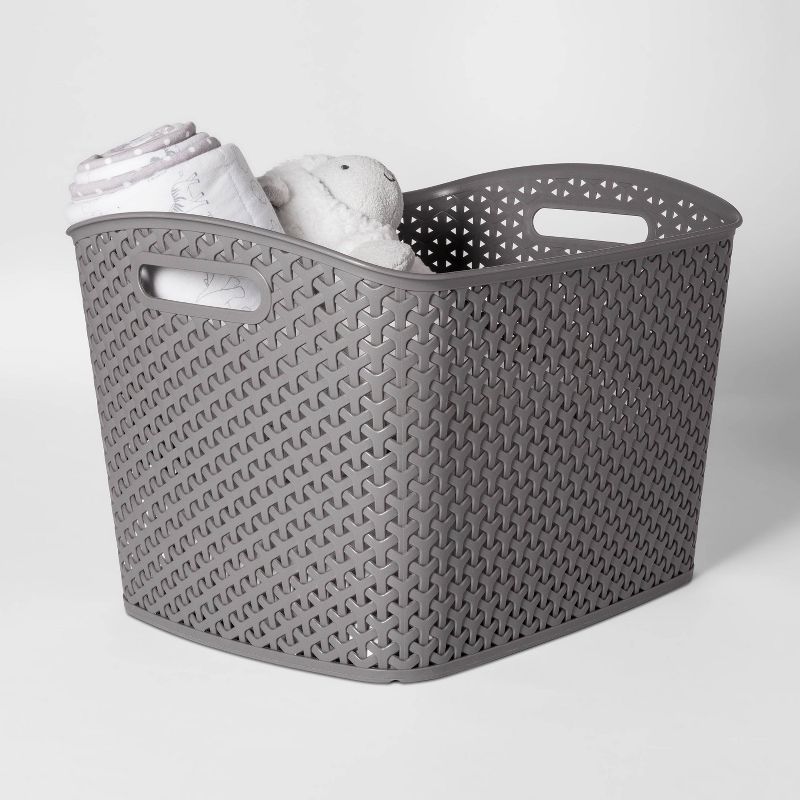 Y-Weave XL Curved Decorative Storage Basket - Brightroom™, 2 of 13