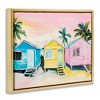 Stupell Industries Pastel Tropical Beach Cabins, 25" x 31" - 3 of 4