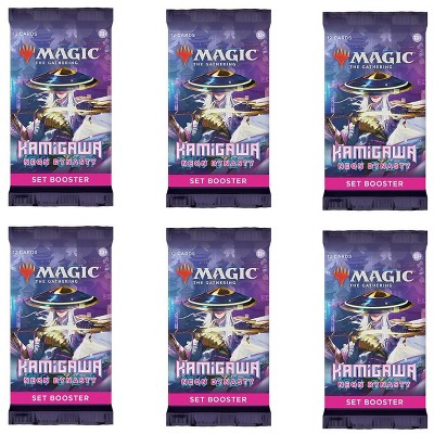 Magic the Gathering 6 Packs MTG Set Booster Pack Lot MTG Kamigawa Neon Dynasty