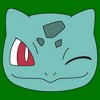 Men's Pokemon Bulbasaur Wink Face T-Shirt - 2 of 4