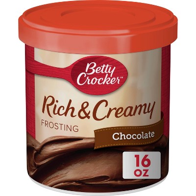 Betty Crocker Rich & Creamy Chocolate Frosting - 16oz