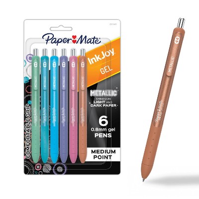 Paper Mate Ink Joy Gel Metallic Ink Pens 6ct