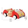 Hape Dollhouse Family Car - Red - Kids Wooden Car Toy - 2 of 4