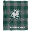 Williston State College Campus Plaid Spirit Silky Touch Super Soft Throw Blanket 50x60 - 2 of 4
