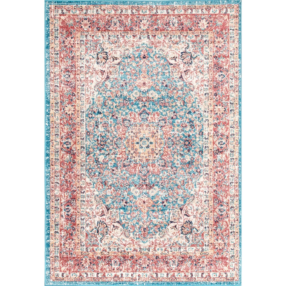 9'x12' Verona Vintage Persian Style Area Rug Red - nuLOOM