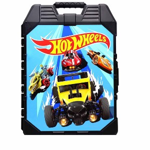 Hot Wheels 48台セット Hot Wheels 48- Car storage Case With Easy Grip Carrying Case, 48