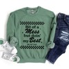 Simply Sage Market Women's Graphic Sweatshirt A Bit Of  A Mess - 2 of 4