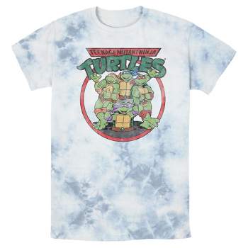 Men's Teenage Mutant Ninja Turtles Distressed Ninjas Circle T-Shirt