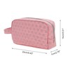 Unique Bargains Fashionable Rectangle Dots Makeup Bag 1 Pc - 2 of 4