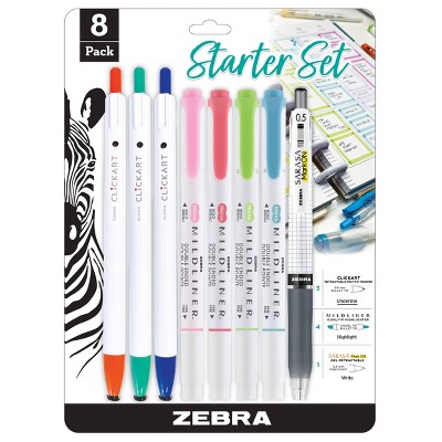 Zebra 8ct Starter Note Taking Set