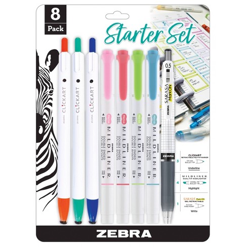 Zebra 8ct Starter Note Taking Set - image 1 of 1