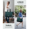Travel Weekender Bag for Women, Duffle Bag with Shoe Compartment, Gym Duffel Bag with Makeup Bag Carry-on Tote Bag - 4 of 4