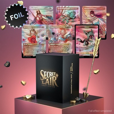Magic the Gathering Magic: The Gathering Secret Lair - Premium Foil Edition - 2021 Valentines Day