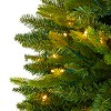 Nearly Natural 6-ft Sun Valley Fir Artificial Christmas Tree with 300 Clear LED Lights - 3 of 4