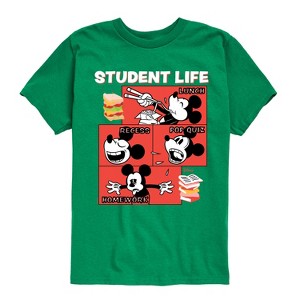 Boys' - Disney - Student Life Short Sleeve Graphic T-Shirt - 1 of 4